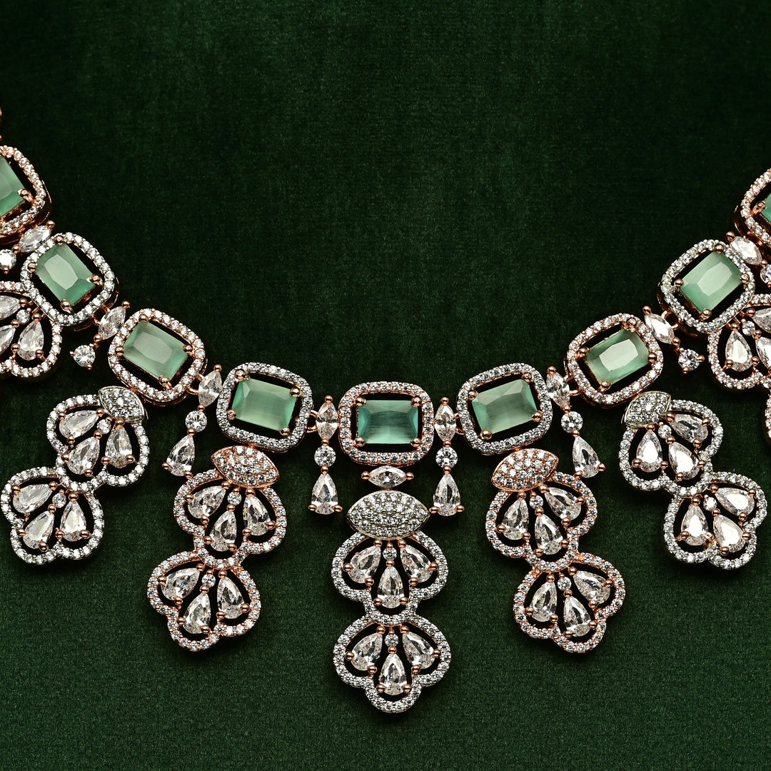 CZ Necklace Set