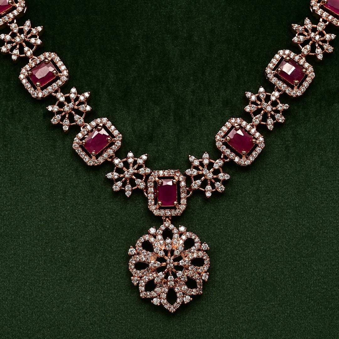 CZ Necklace Set
