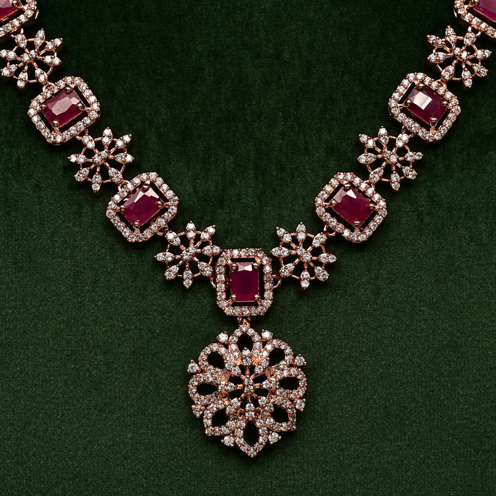 CZ Necklace Set