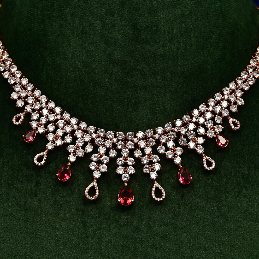 CZ Necklace Set