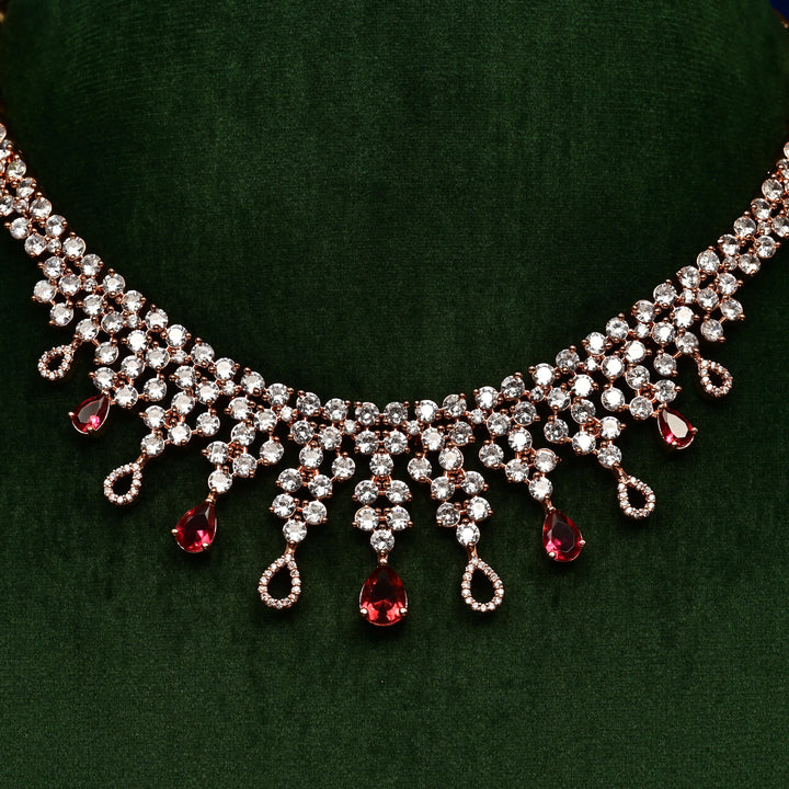 CZ Necklace Set