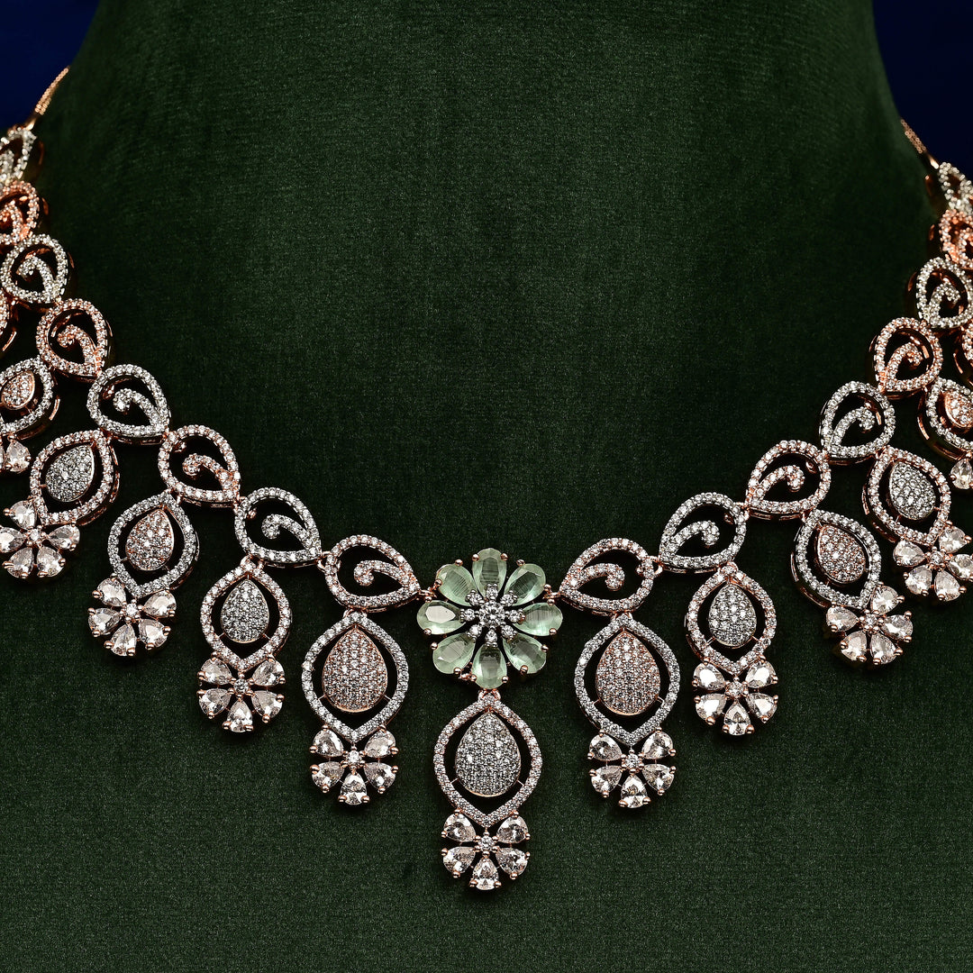 CZ Necklace Set