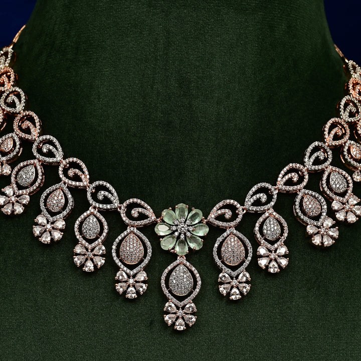 CZ Necklace Set