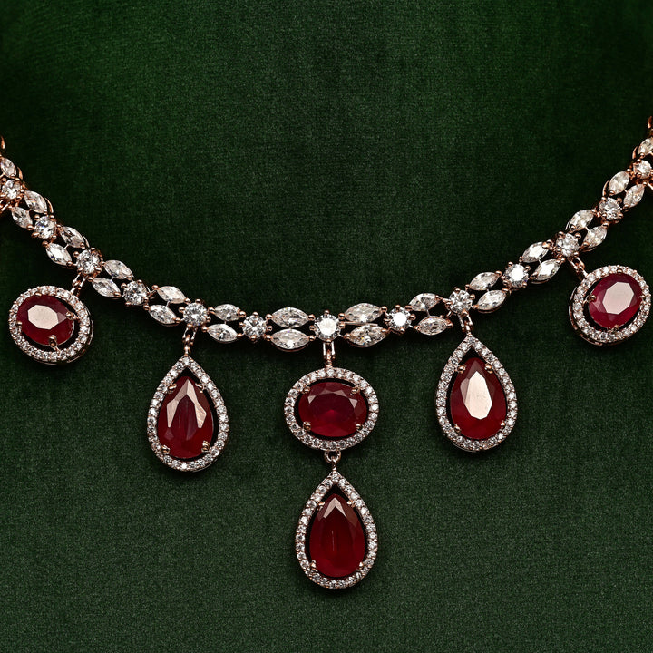 CZ Necklace Set