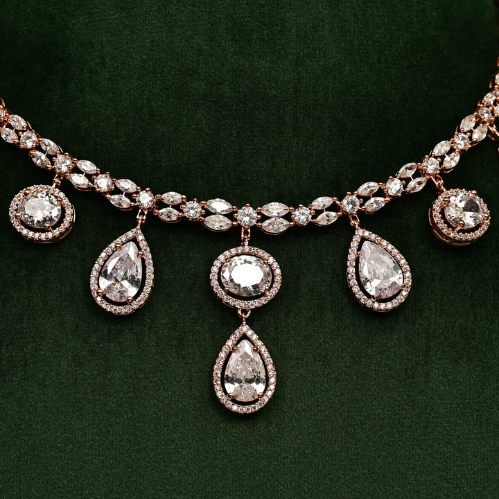 CZ Necklace Set