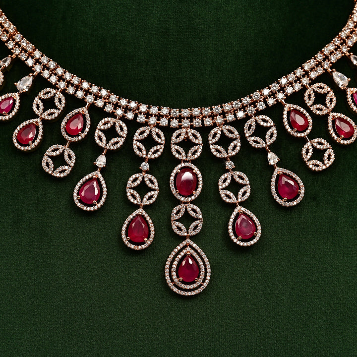CZ Necklace Set