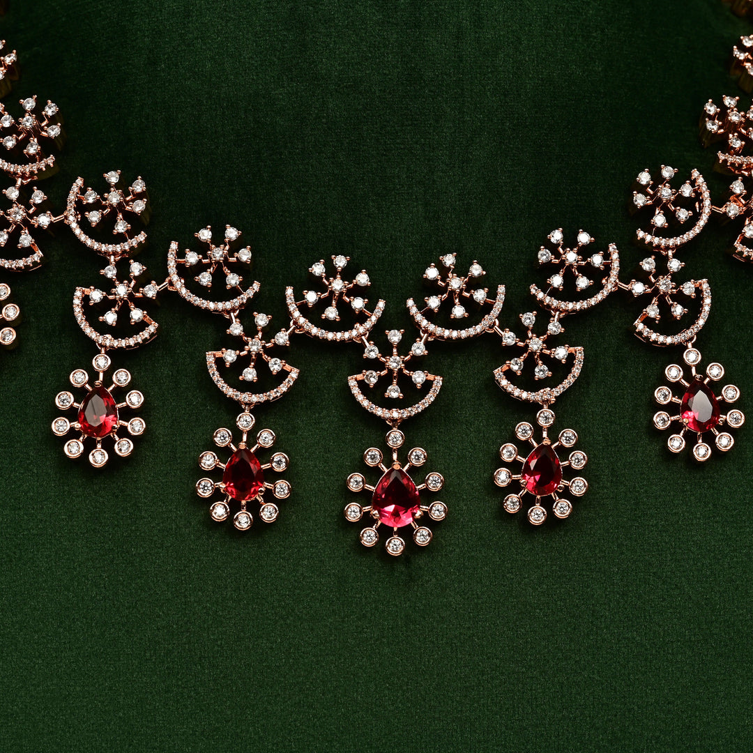 CZ Necklace Set