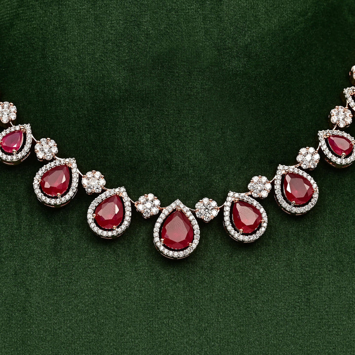 CZ Necklace Set