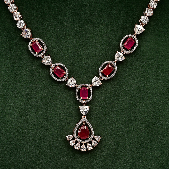 CZ Necklace Set