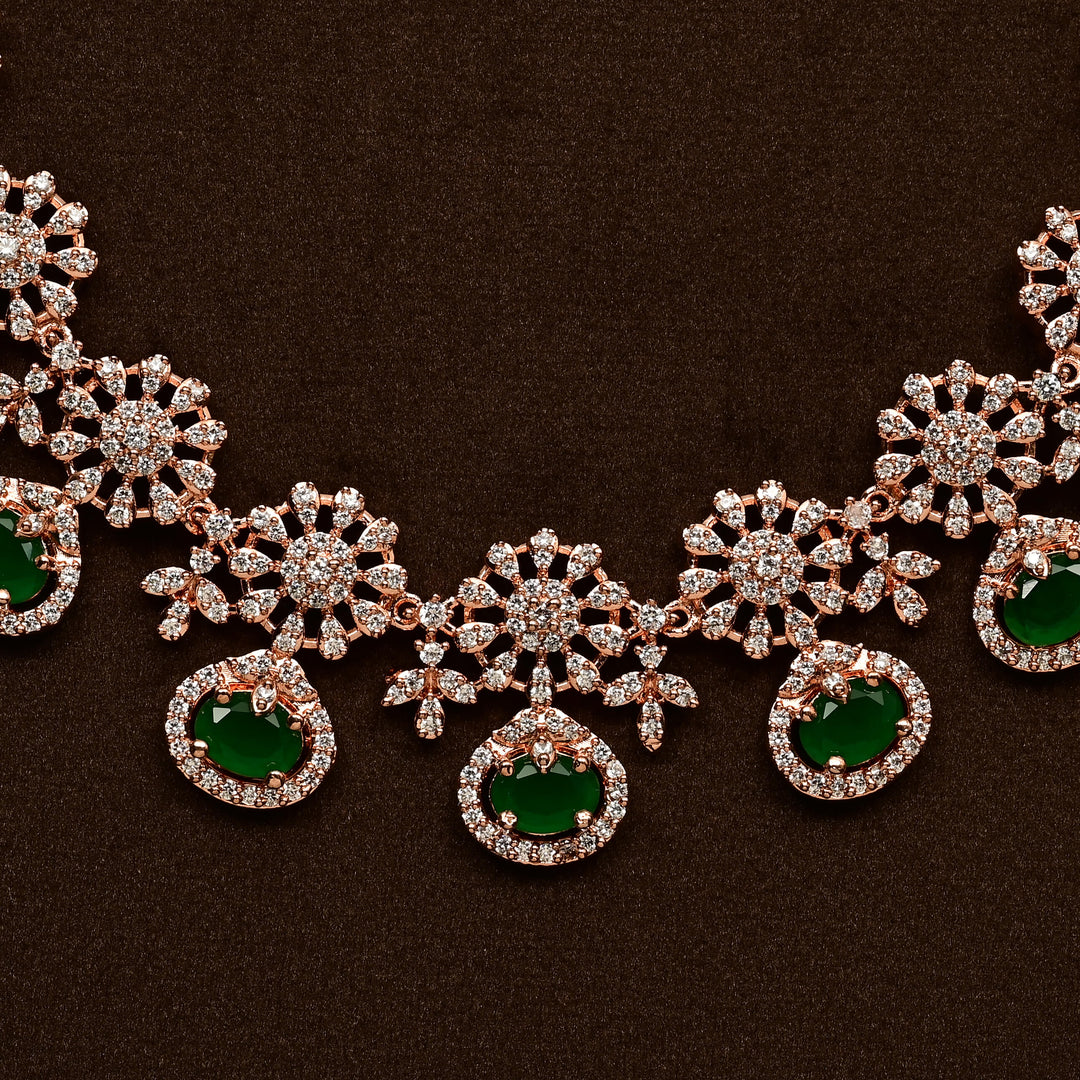 CZ Necklace Set