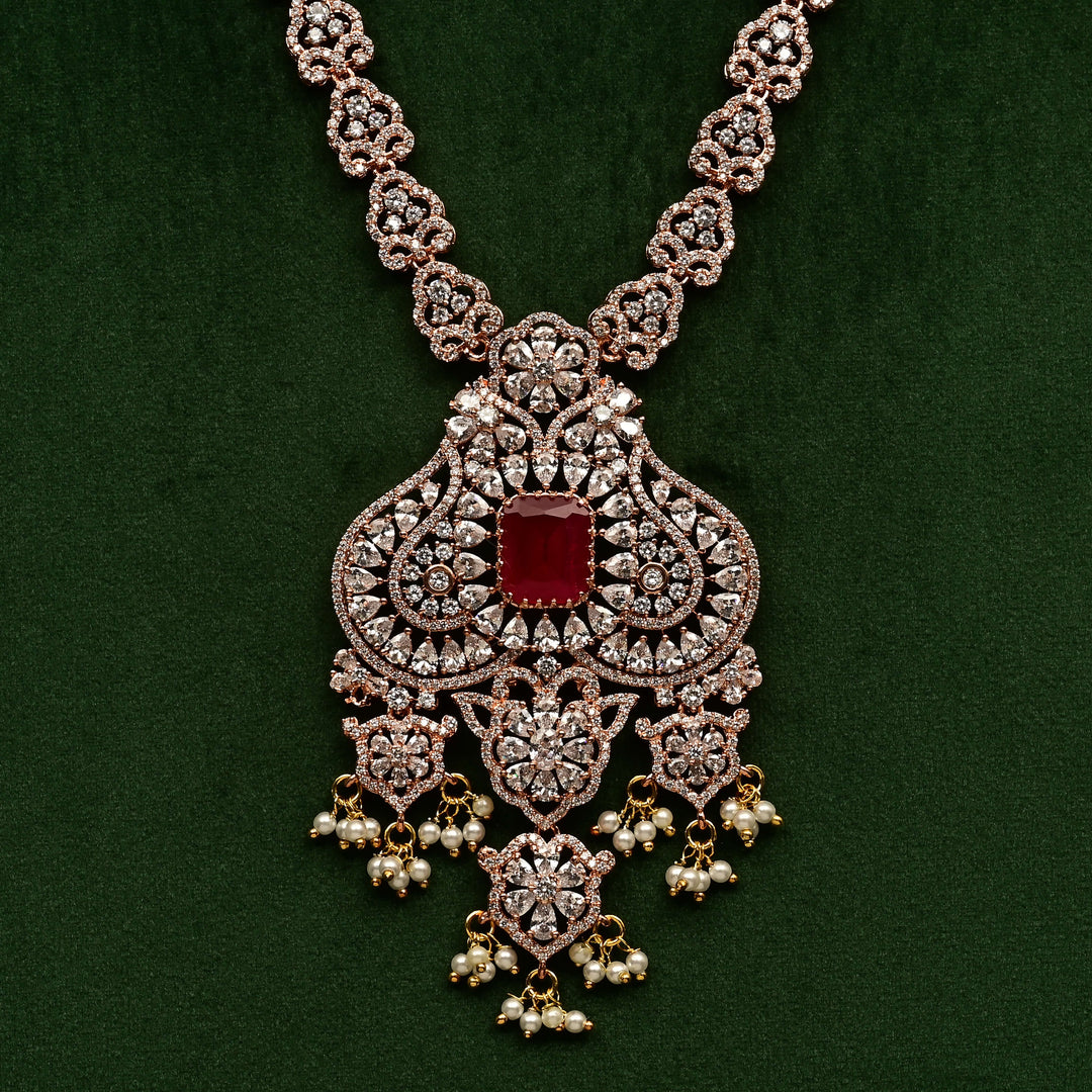 CZ Necklace Set