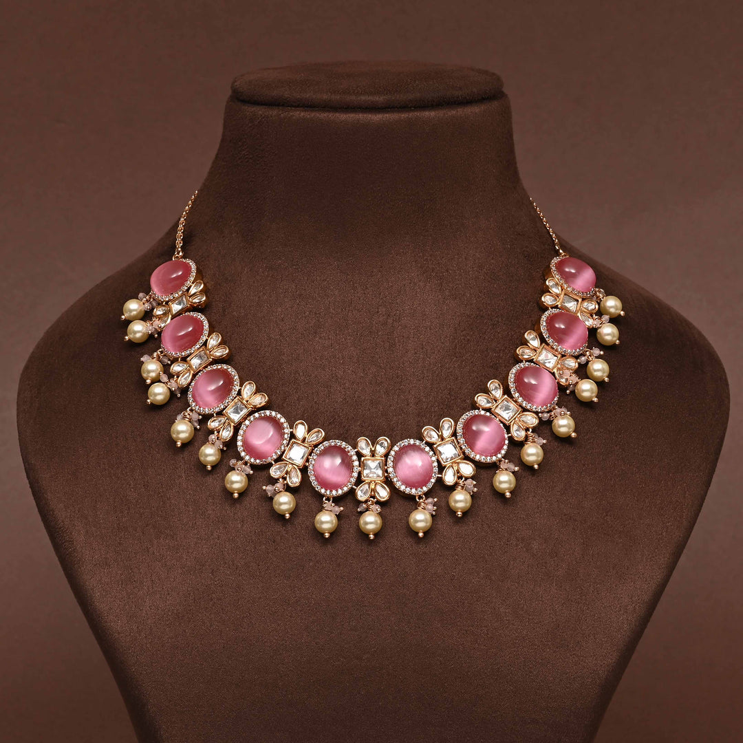 Moissanite Necklace Set