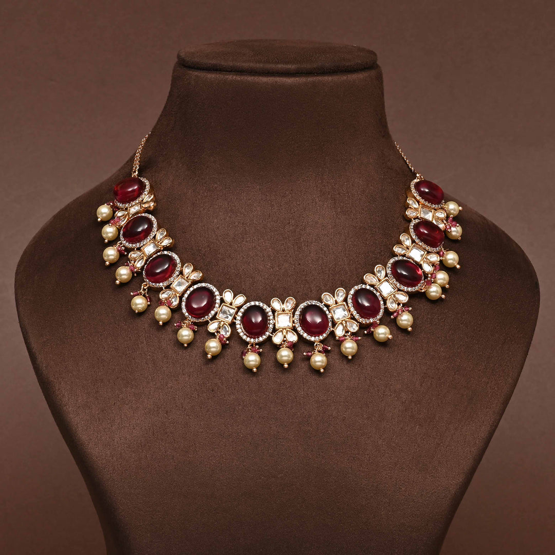 Moissanite Necklace Set