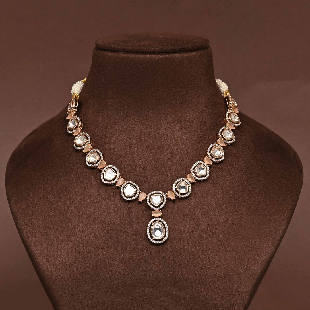 Moissanite Necklace Set