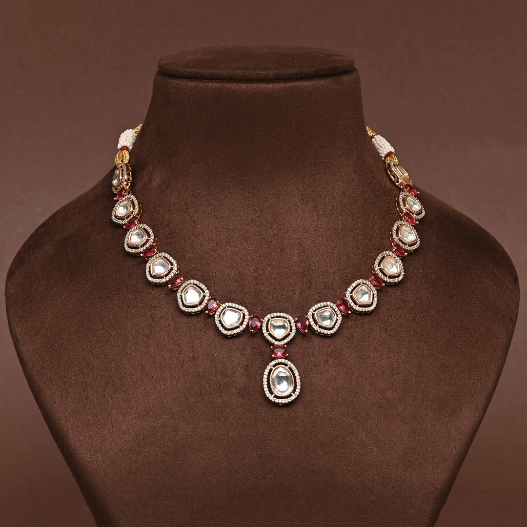 Moissanite Necklace Set