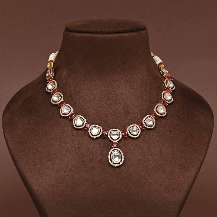 Moissanite Necklace Set