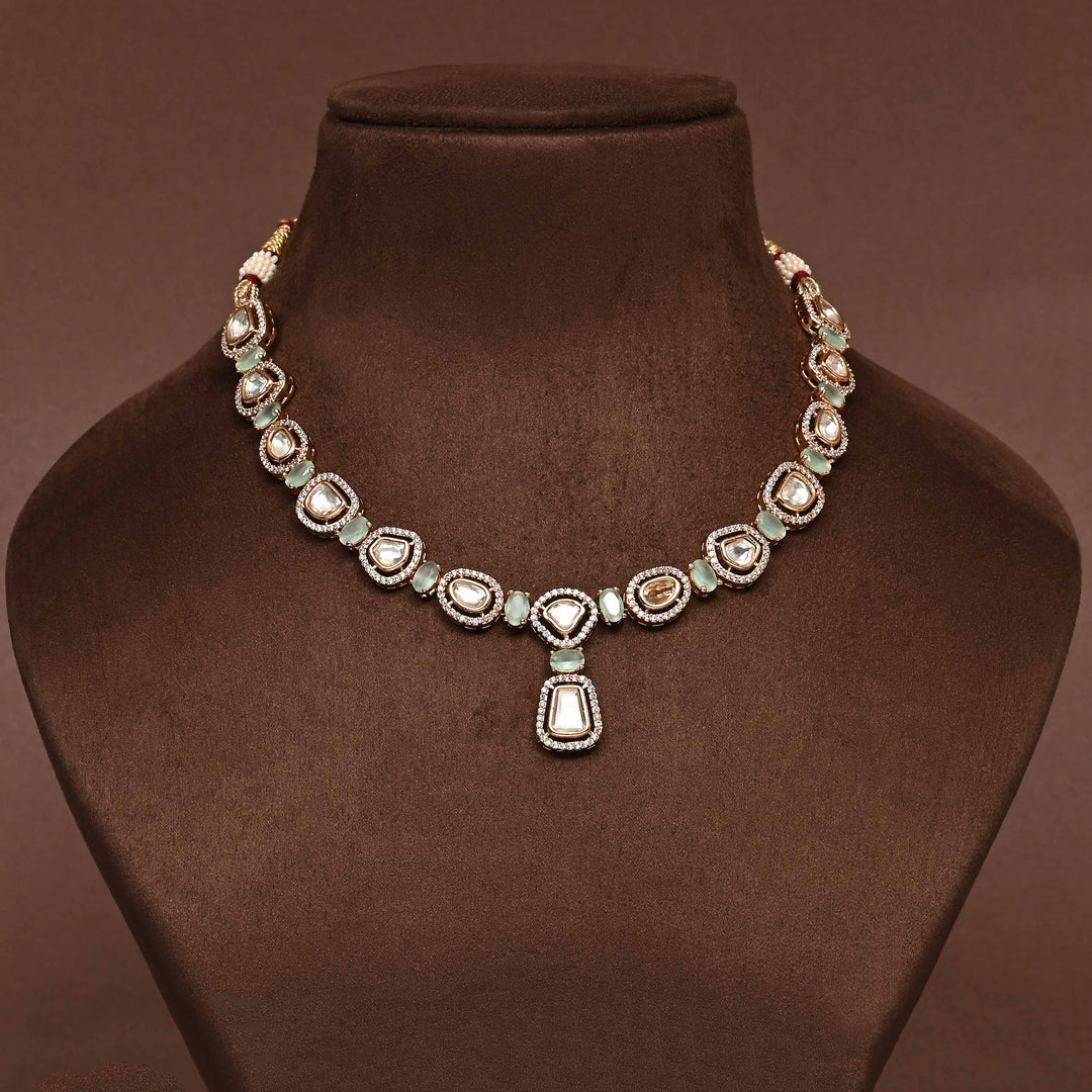 Moissanite Necklace Set