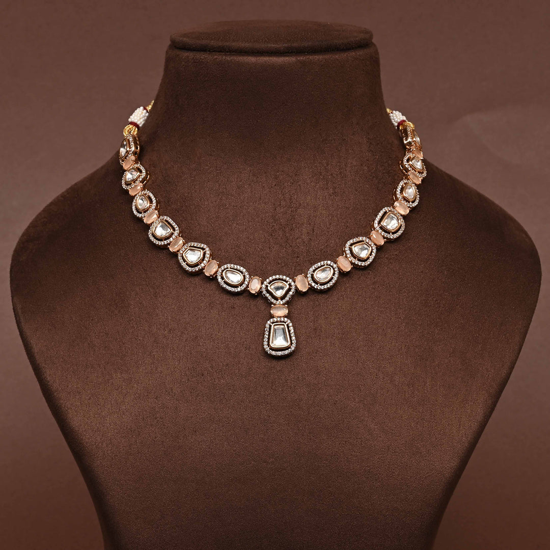 Moissanite Necklace Set