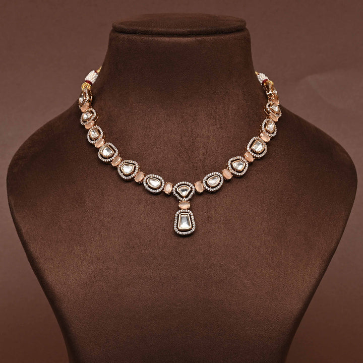 Moissanite Necklace Set