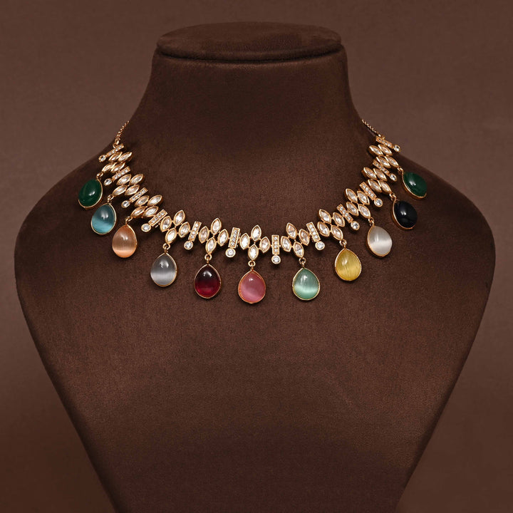 Moissanite Necklace Set