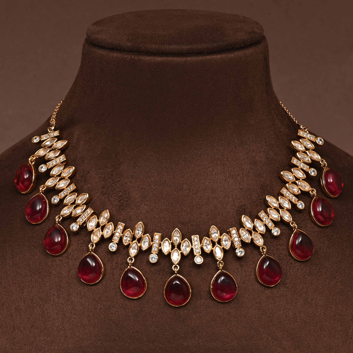 Moissanite Necklace Set