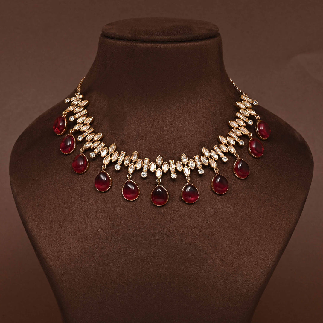 Moissanite Necklace Set