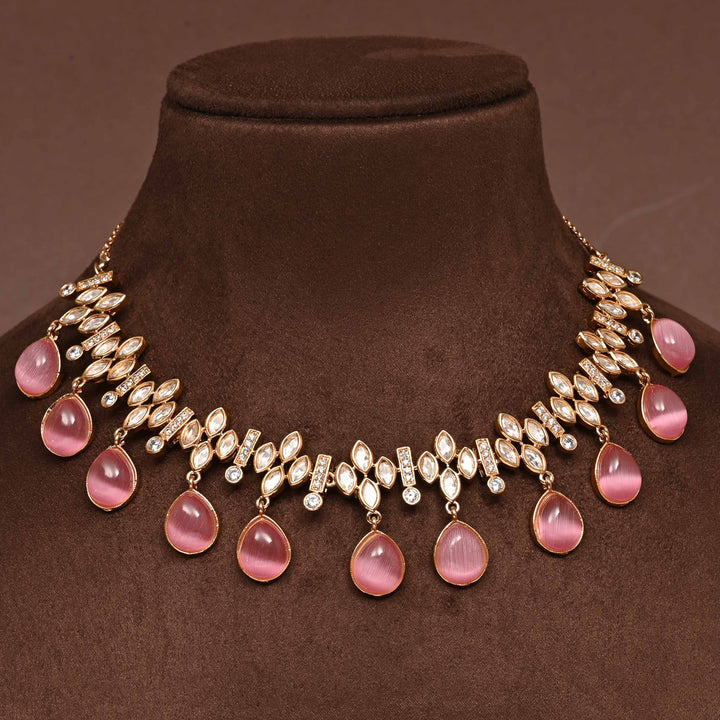 Moissanite Necklace Set