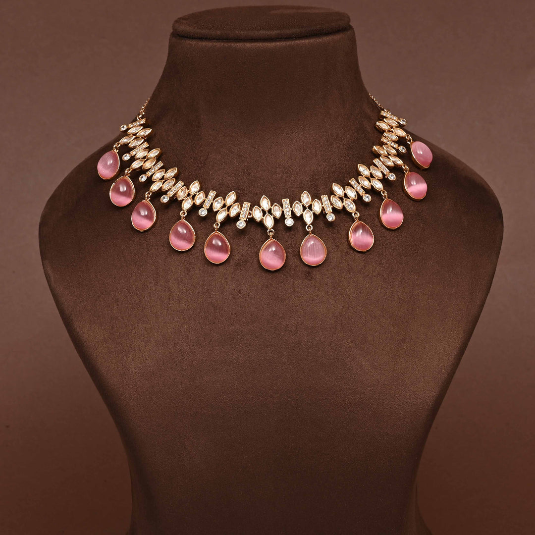 Moissanite Necklace Set