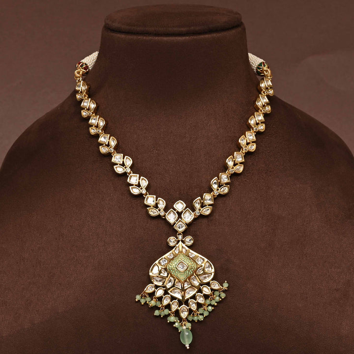 Moissanite Necklace Set