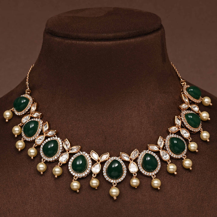 Moissanite Necklace Set