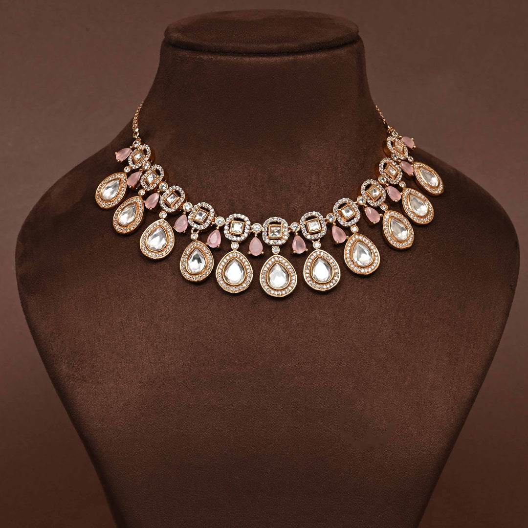Moissanite Necklace Set