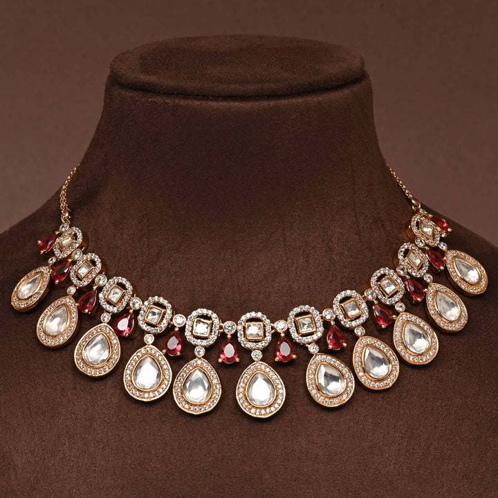 Moissanite Necklace Set