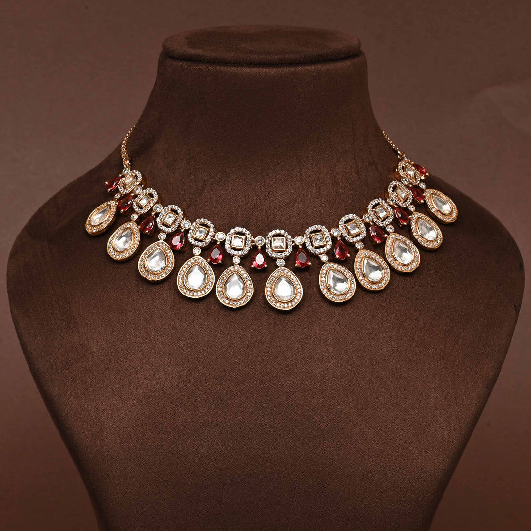 Moissanite Necklace Set