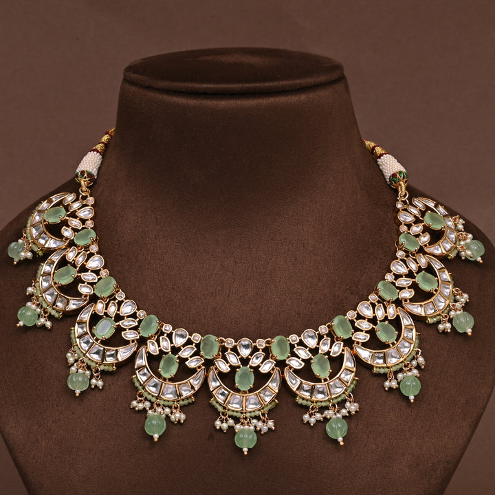 Moissanite Necklace Set