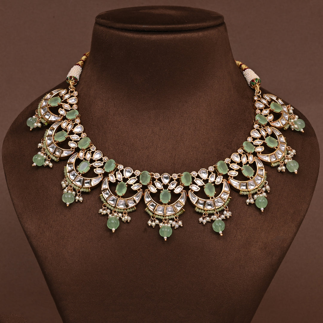 Moissanite Necklace Set