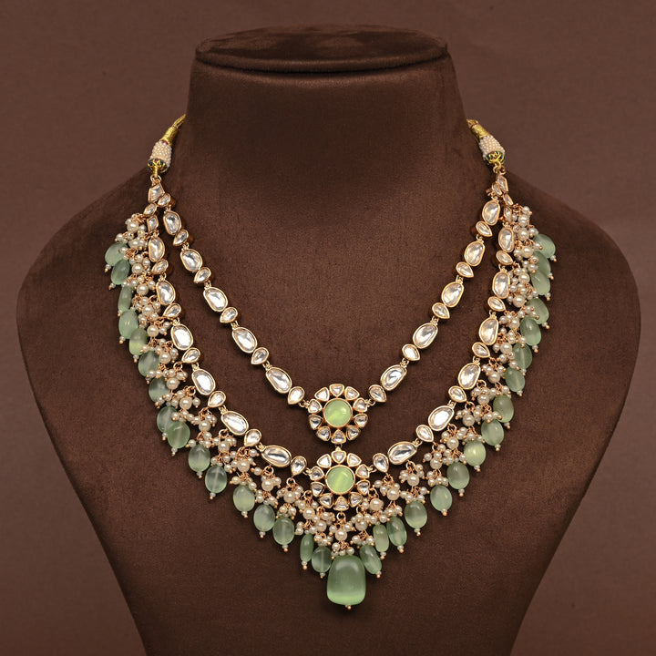 Moissanite Necklace Set