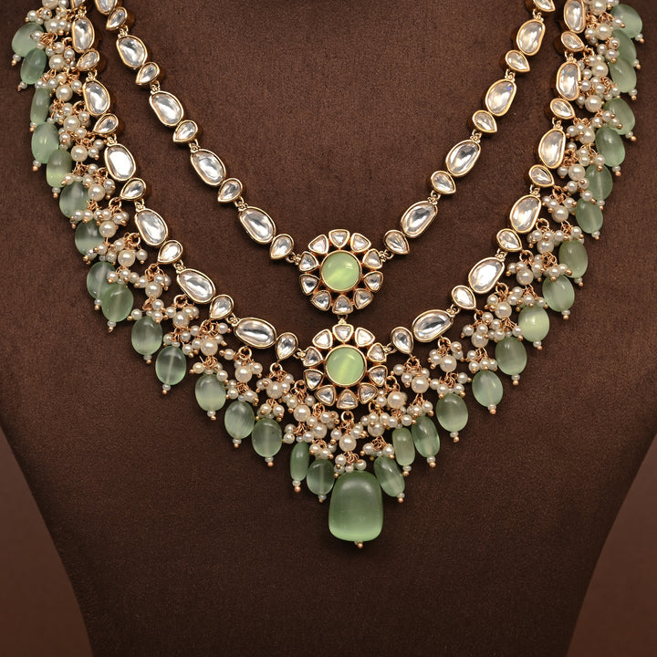 Moissanite Necklace Set