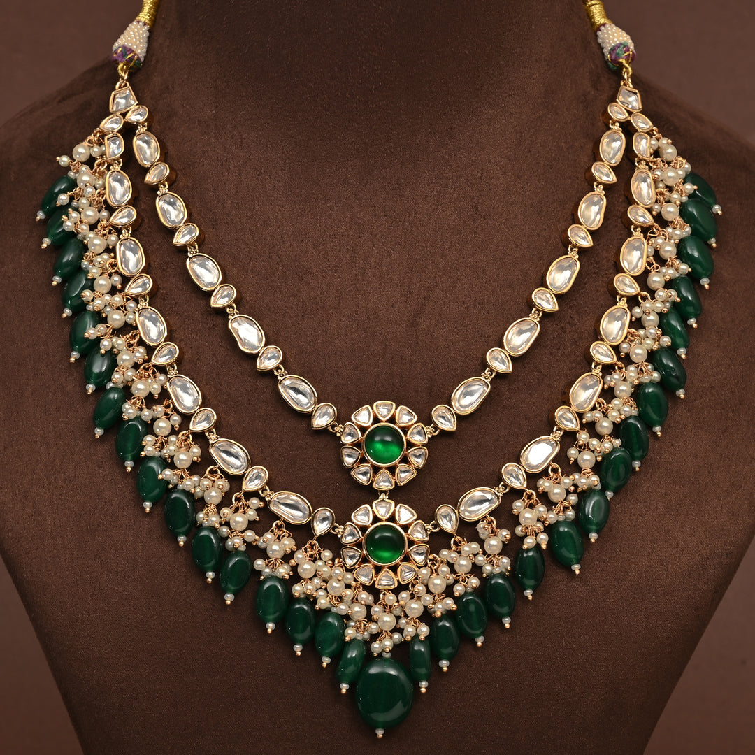 Moissanite Necklace Set