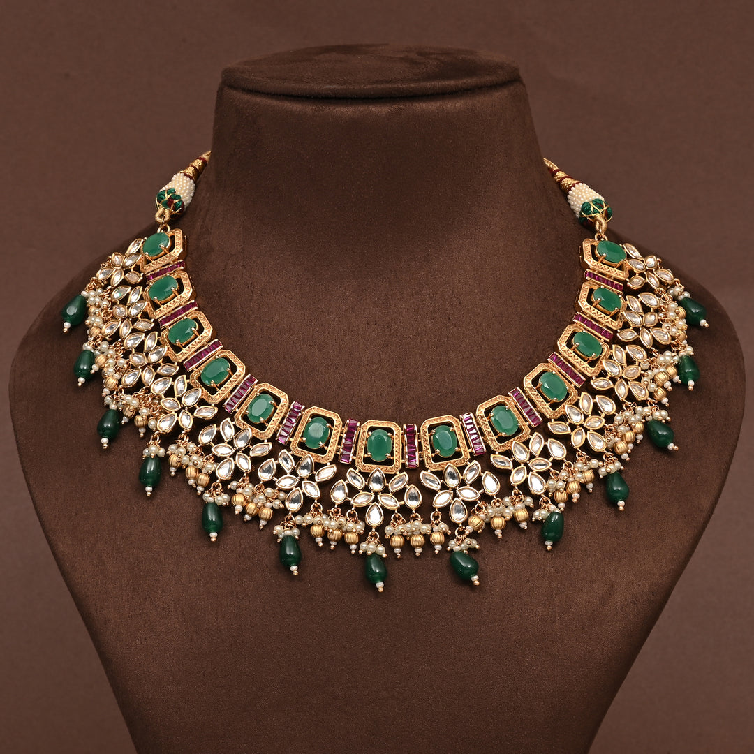 Moissanite Necklace Set