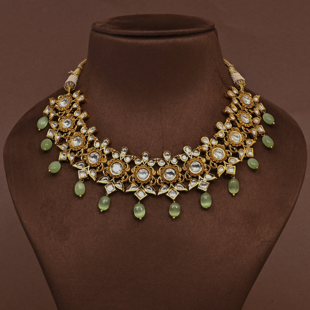 Moissanite Necklace Set