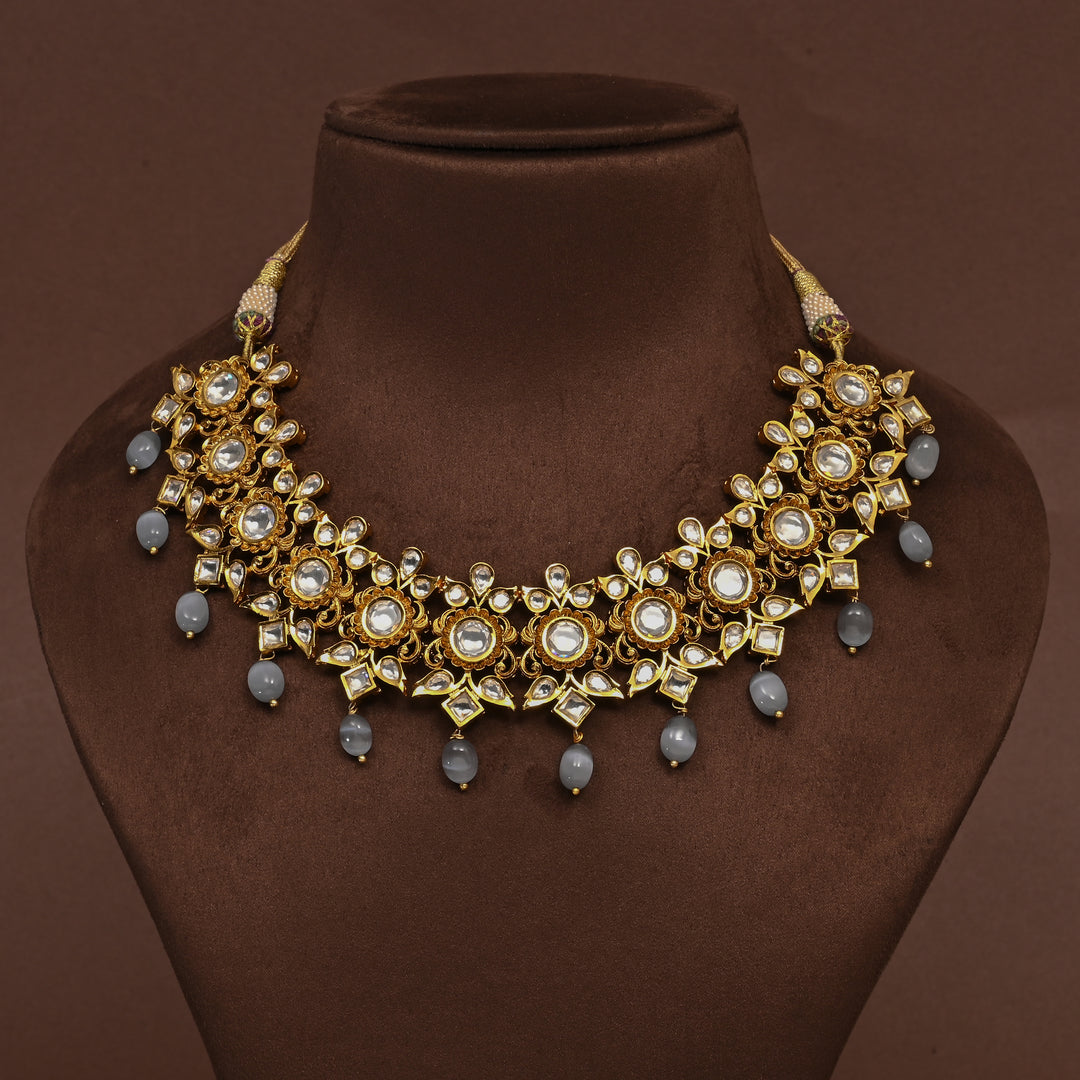 Moissanite Necklace Set