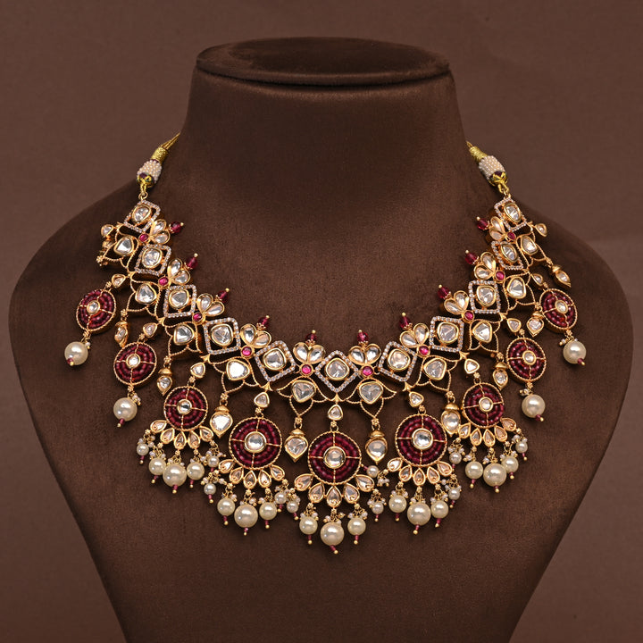 Moissanite Necklace Set