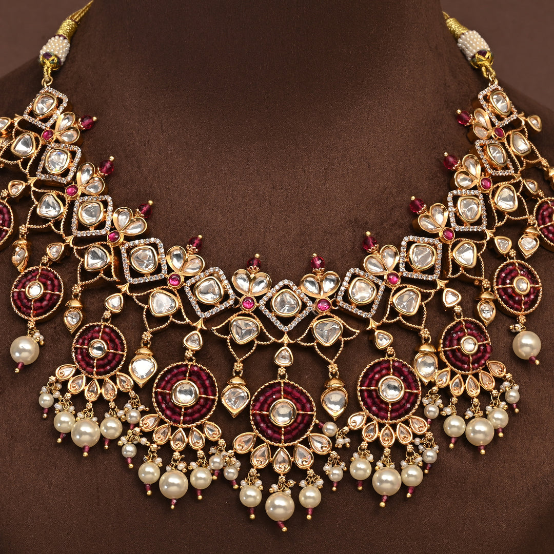 Moissanite Necklace Set