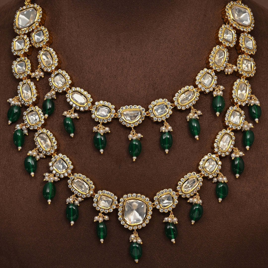 Moissanite Necklace Set