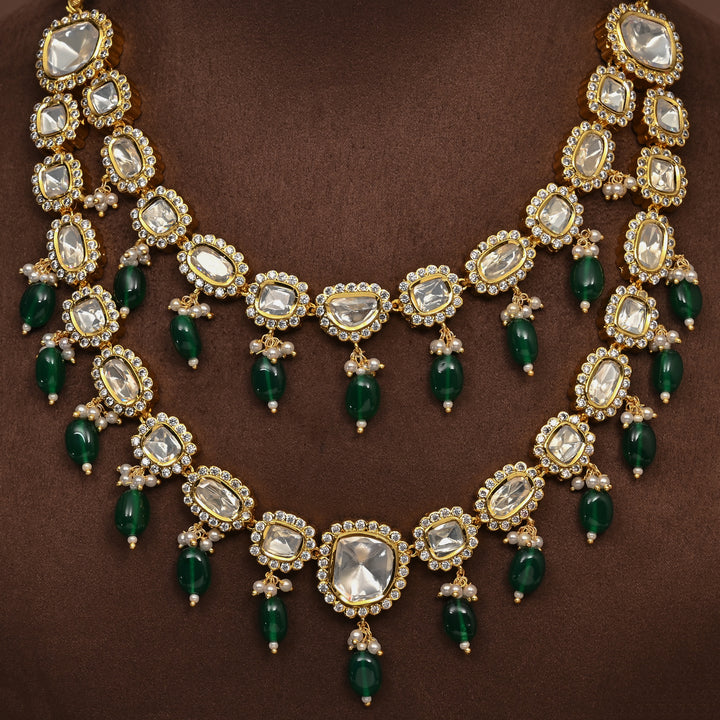 Moissanite Necklace Set