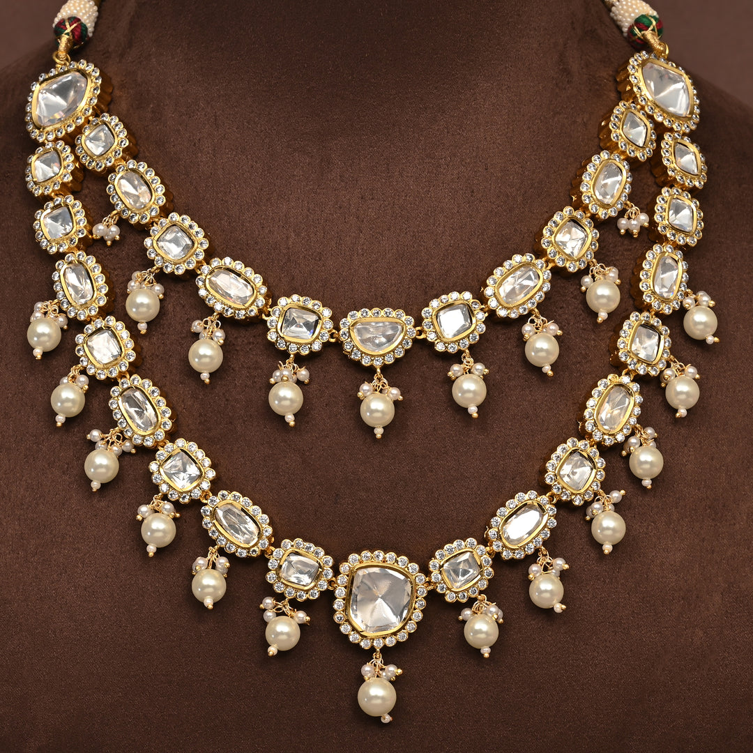 Moissanite Necklace Set