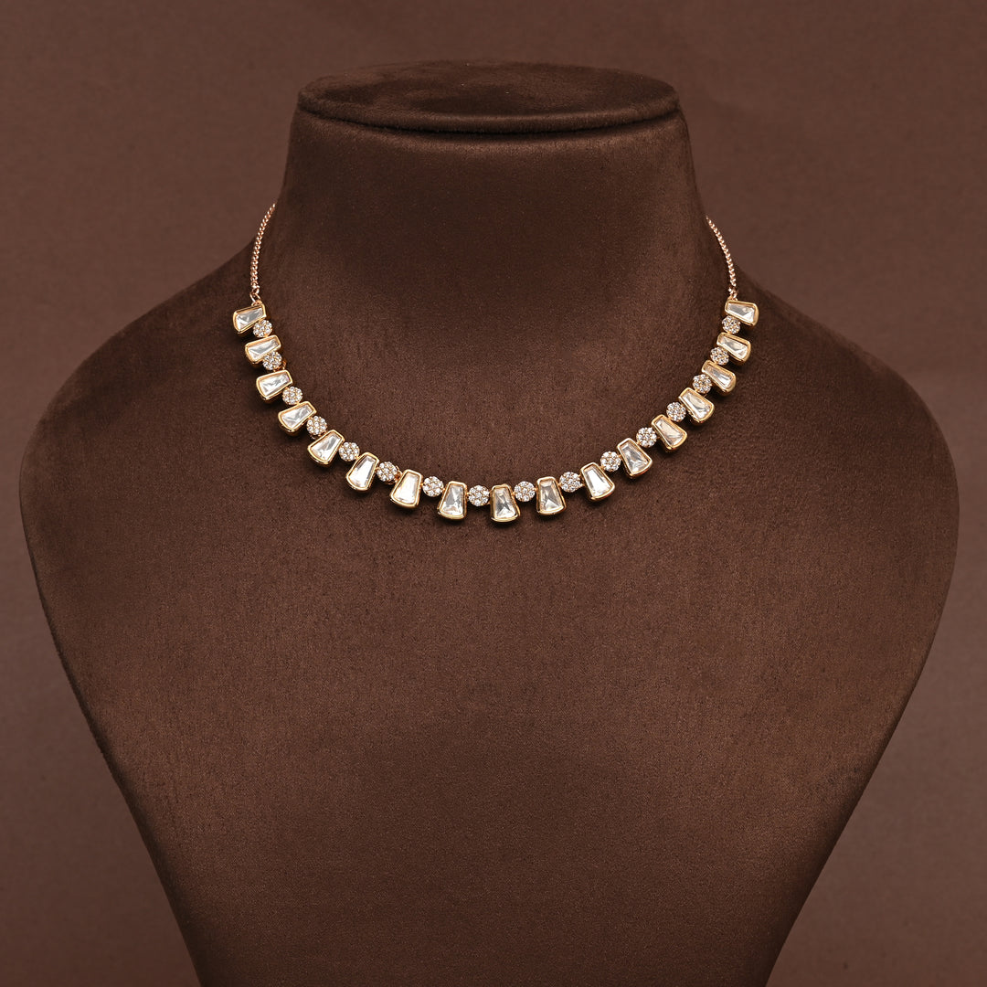 Moissanite Necklace Set