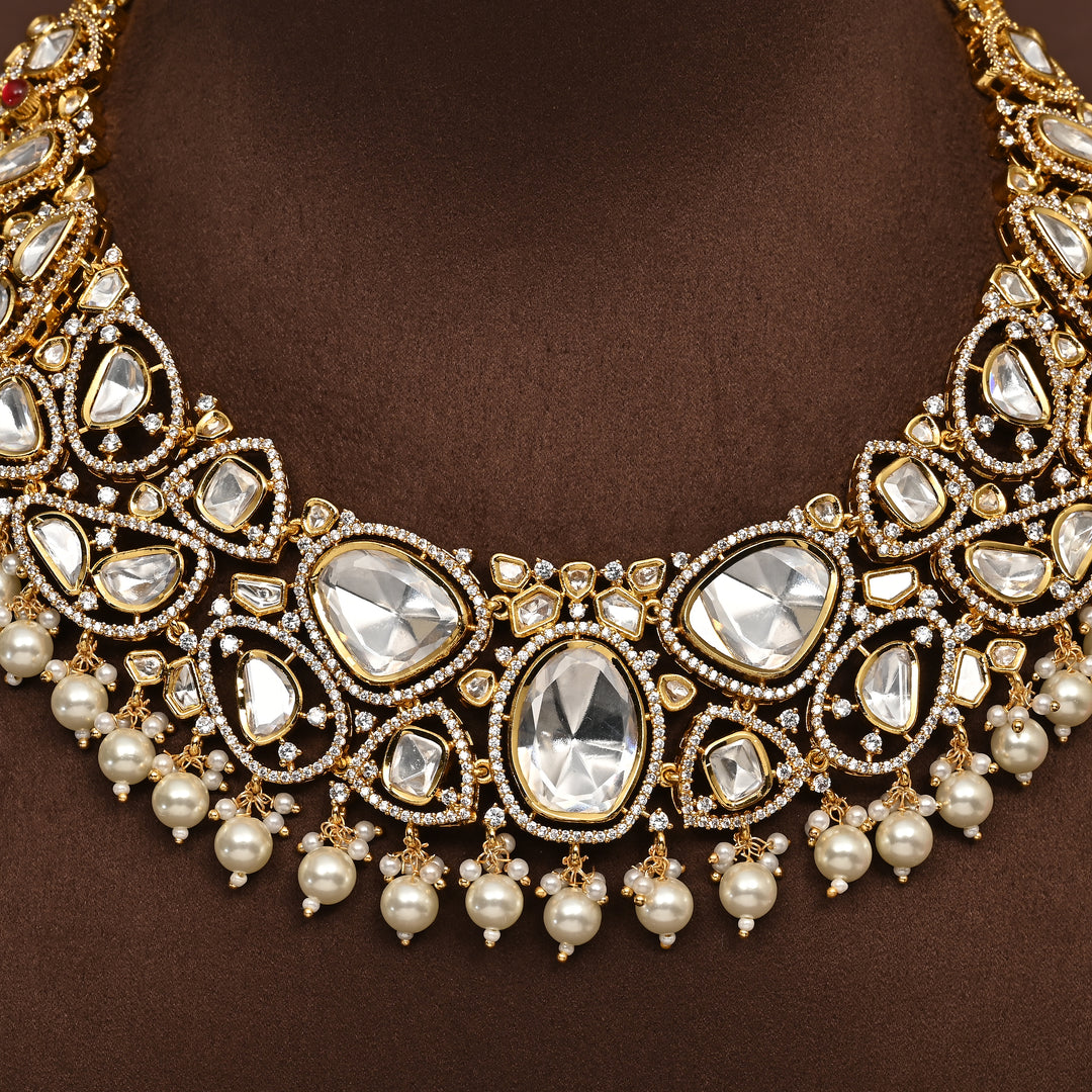 Moissanite Necklace Set