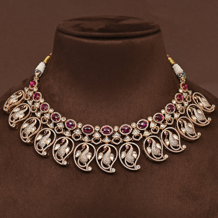 Moissanite Necklace Set