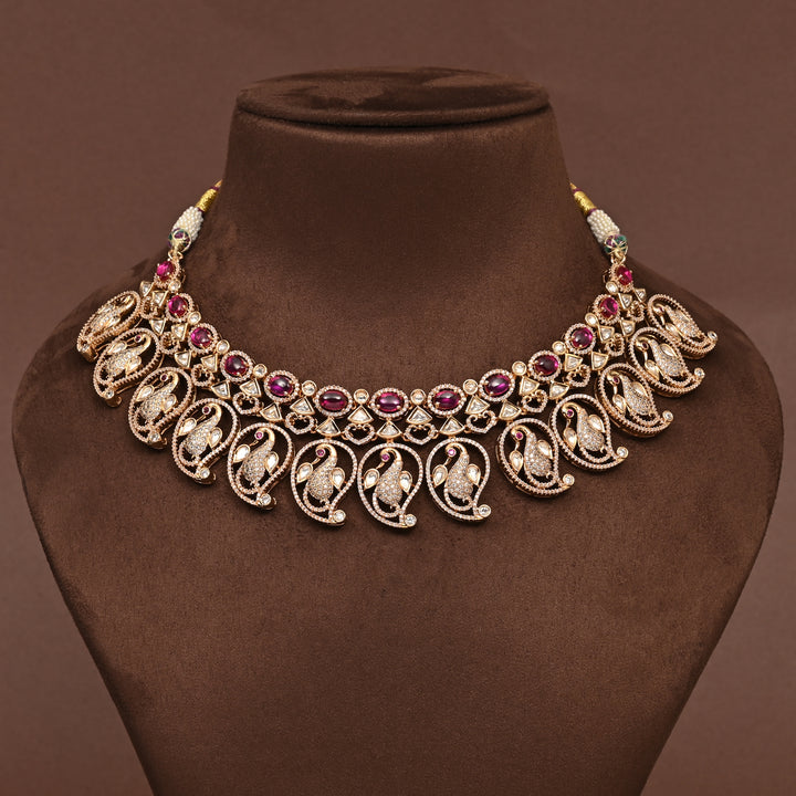 Moissanite Necklace Set